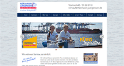Desktop Screenshot of hermann-juergensen.de